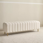 Modern Upholstered Bench.
