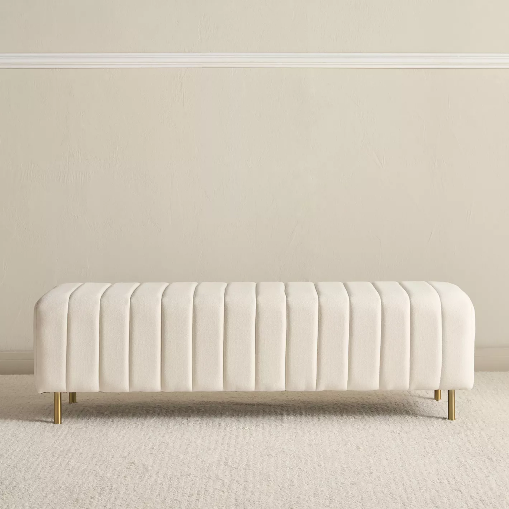 Modern Upholstered Bench.