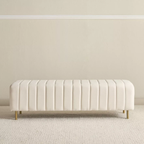 Modern Upholstered Bench.