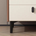 Nordic Style Bed Side Table Two Tone Combination