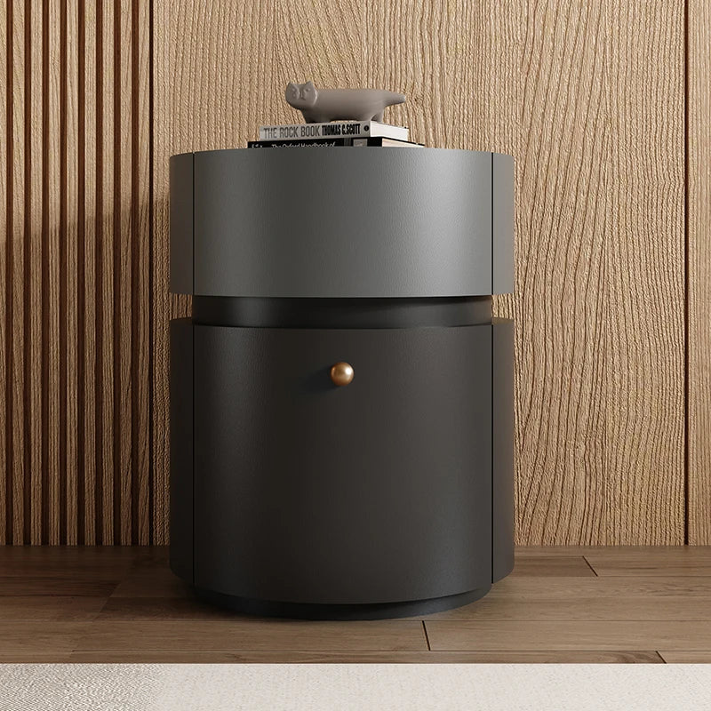 Aesthetic Modern Bed Side Table Storage