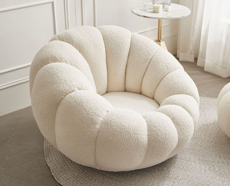 Premium Pumpkin Style 3 Seater Sofa Set