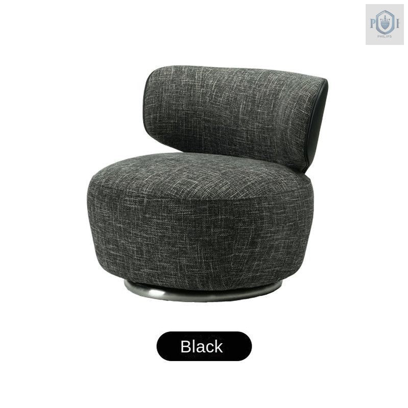 Advanced Swivel Lazy Leisure Chair Made with Fabric