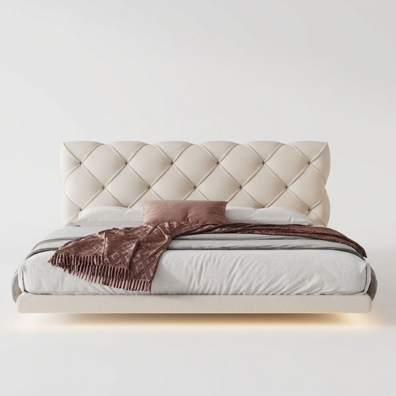 Serene Floating Platform Bed Frame