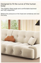 Tufted Design Armless Sofa Bed