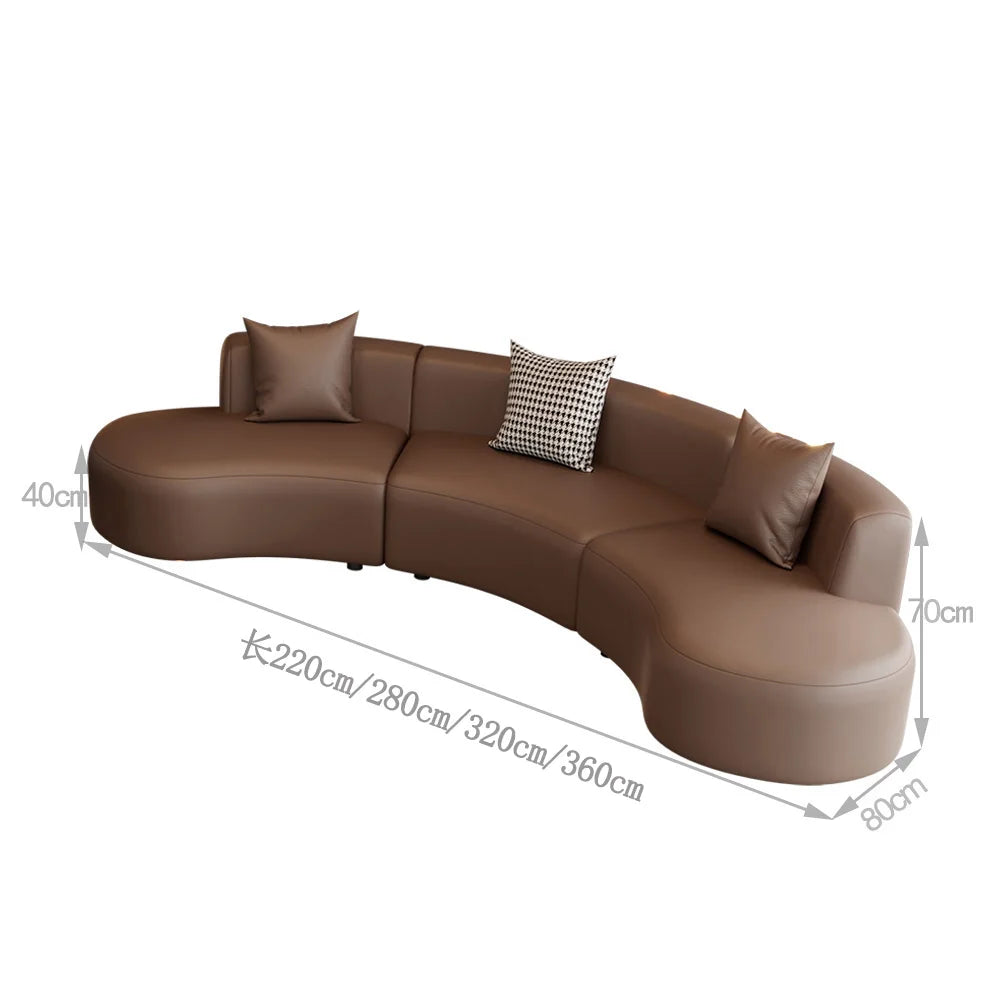 Philips Modern Minimalist Sofa Set Minimalist Individual Curved Detail