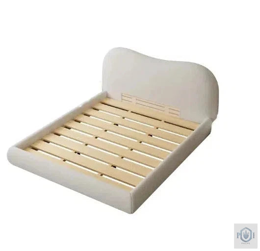 High End Nordic Double Bed Modern White