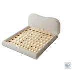 High End Nordic Double Bed Modern White