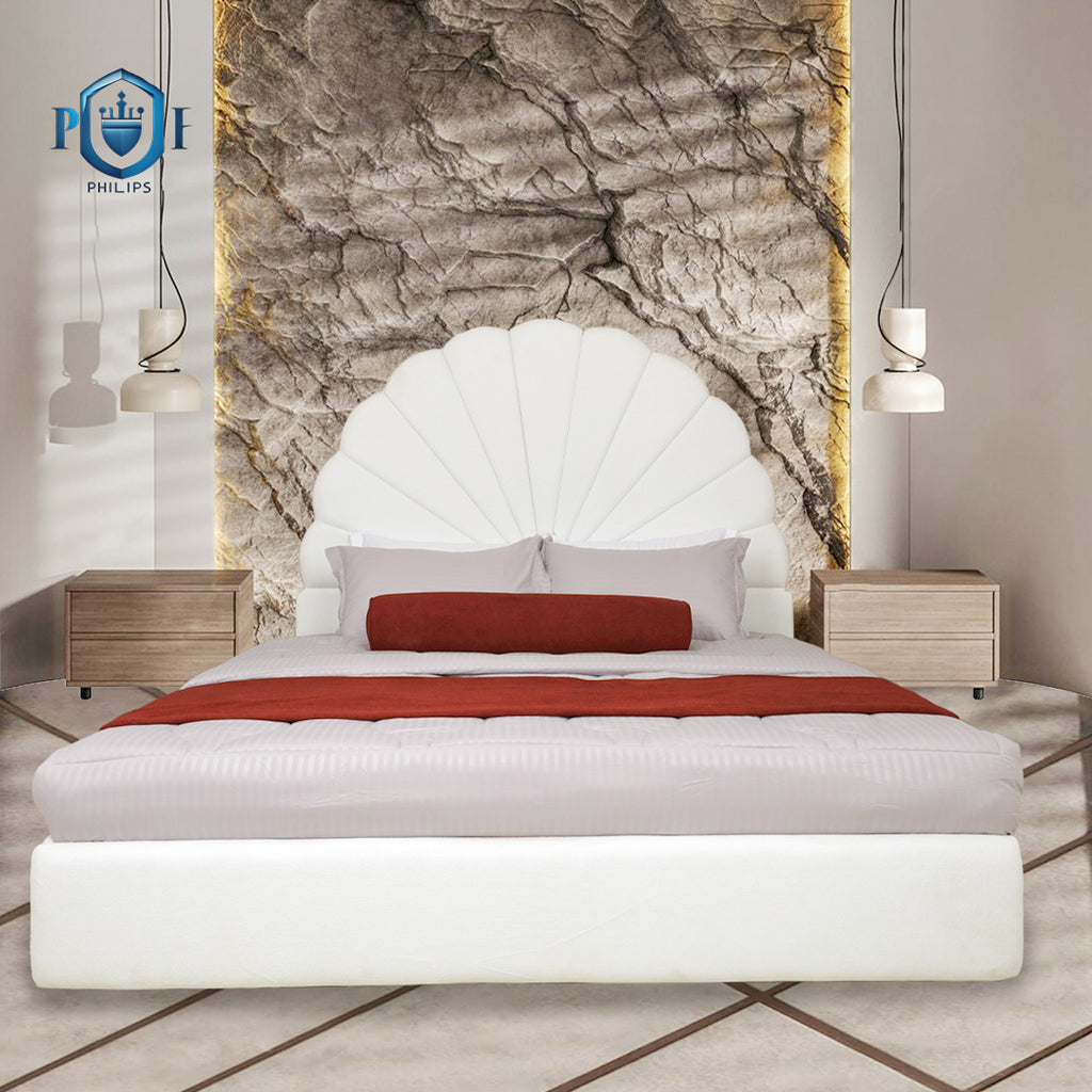 Luxury Elegant Double Beds Frame Wood