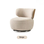 Beige armchair on a white background with 'Beige' label