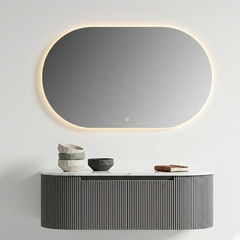 Arca Floated Credenza Vanity Mirror