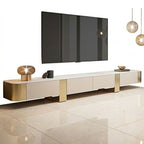 Aurora Luxury TV Stand - Sleek Marble Credenza