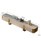 Aurora Luxury TV Stand - Sleek Marble Credenza