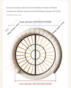 Premium Luxurious Round Bed