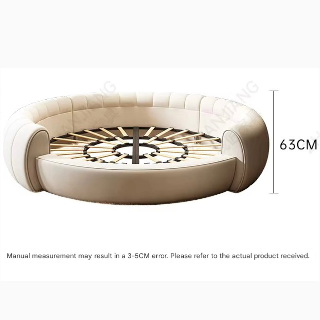 Premium Luxurious Round Bed