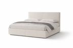 Modern Minimalist Upholstered Platform Bed