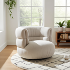 Cloud Swivel Couch For Long Time Sitting Comfortable And Fully Upholstered