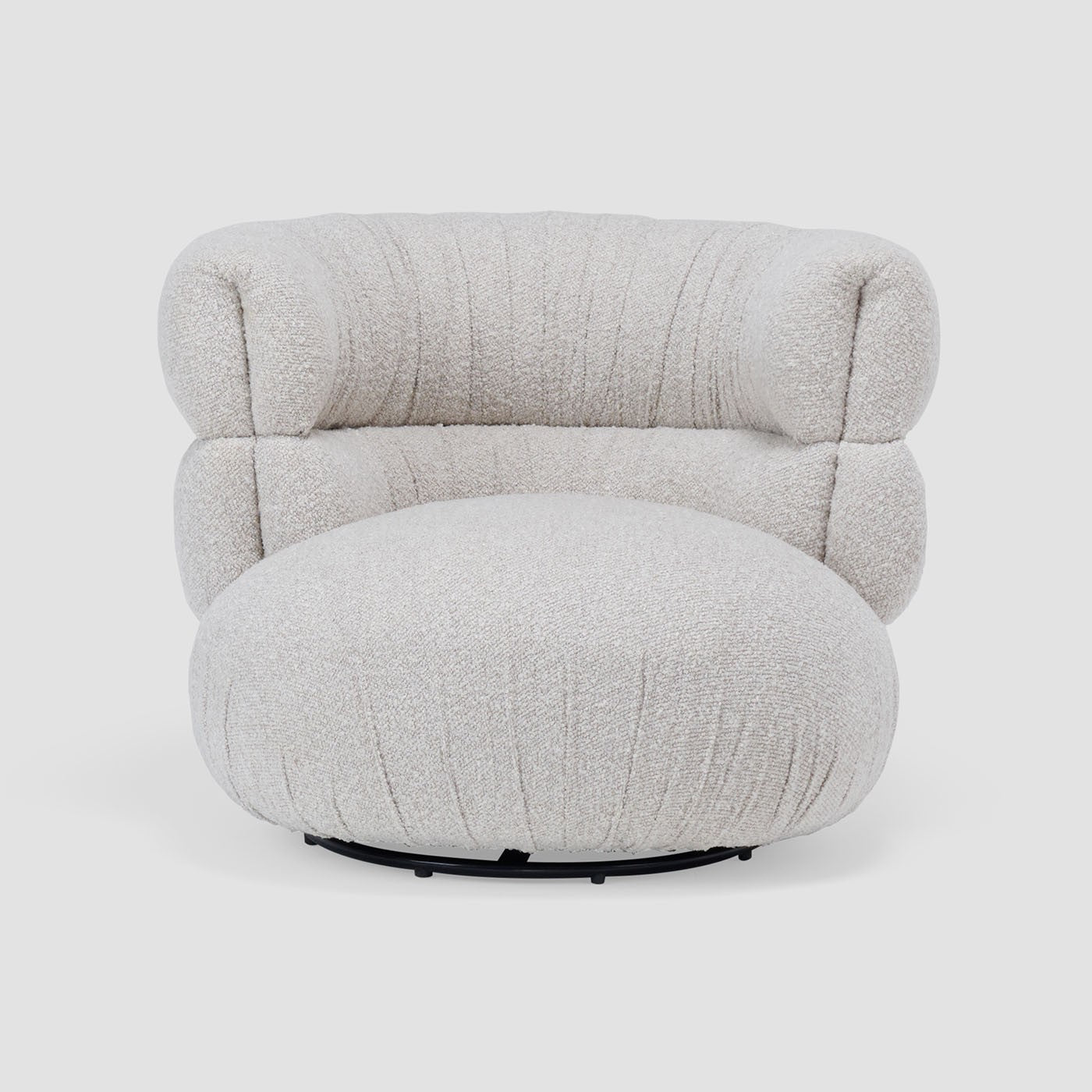 Cloud Swivel Couch For Long Time Sitting Comfortable And Fully Upholstered Beige, white, Shop Online, UAE, Dubai