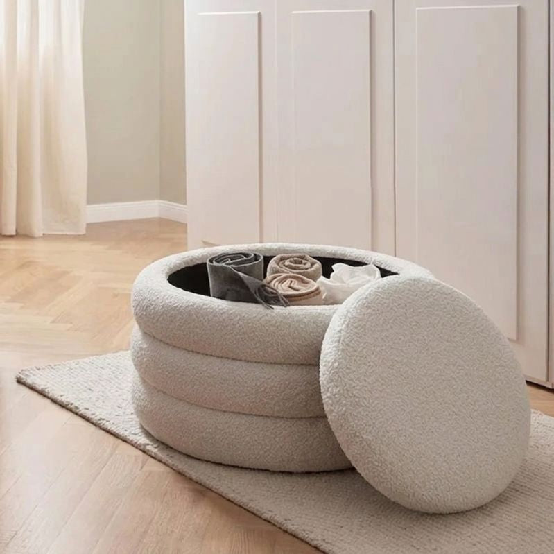 Coda Boucle Storage Ottoman