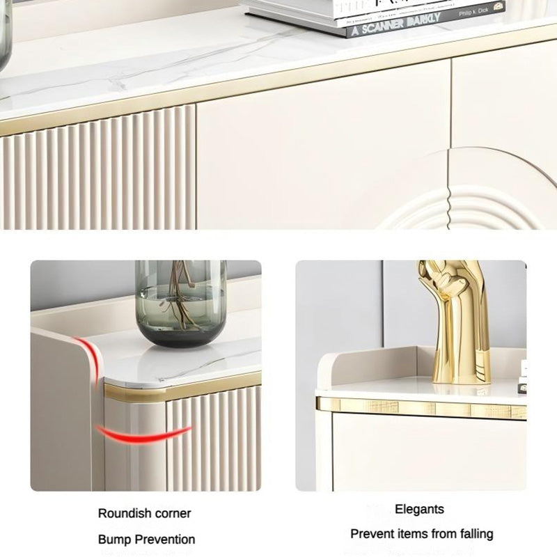 Contemporary Light Luxury Shoe Rack Cabinet – Modern Design for Living Rooms & Entryways