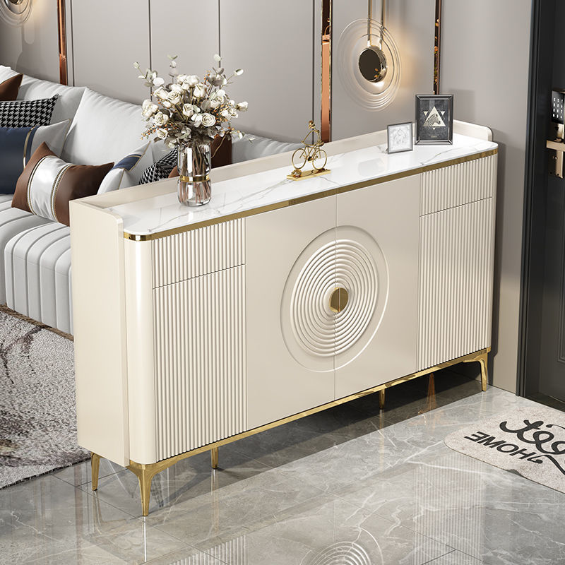 Contemporary Light Luxury Shoe Rack Cabinet – Modern Design for Living Rooms & Entryways
