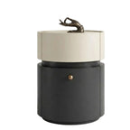 Cylindra Luxe Dual-Tone Nightstand