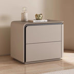 Modern Nordic Bed Side Table With 2 Drawers