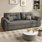 Luxury Multifunctional Sofa Bed with Storage – Soft Fabric, Easy Pull-Out Mechanism, Perfect for Compact Living Spaces