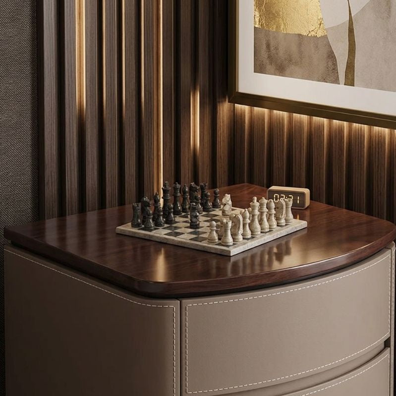 Lune Pillar Chest Bedside