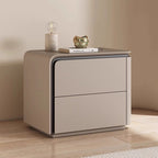 Modern Nordic Bed Side Table With 2 Drawers