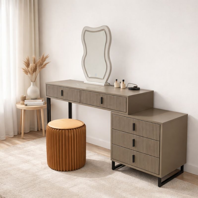 Elara Modern Wood Vanity Console