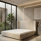 Elegant Modern European Platform Bed