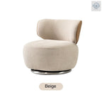 Advanced Swivel Lazy Leisure Chair Made with Fabric