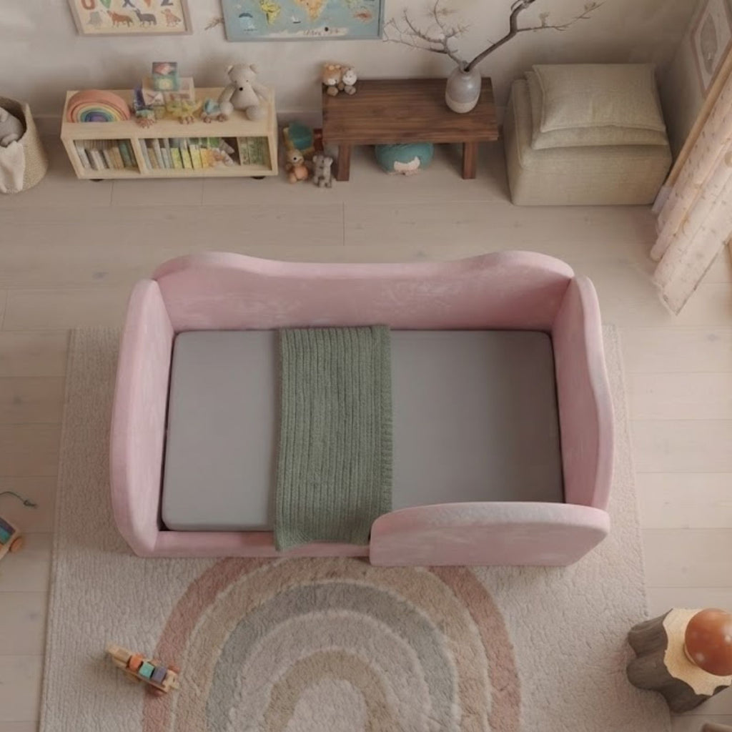 Fancy Upholstery Modern Bed frame