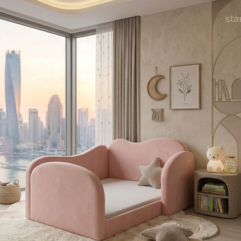 Fancy Upholstery Modern Bed frame