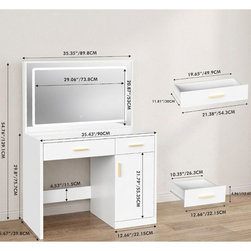 Flux Vanity Make up Desk