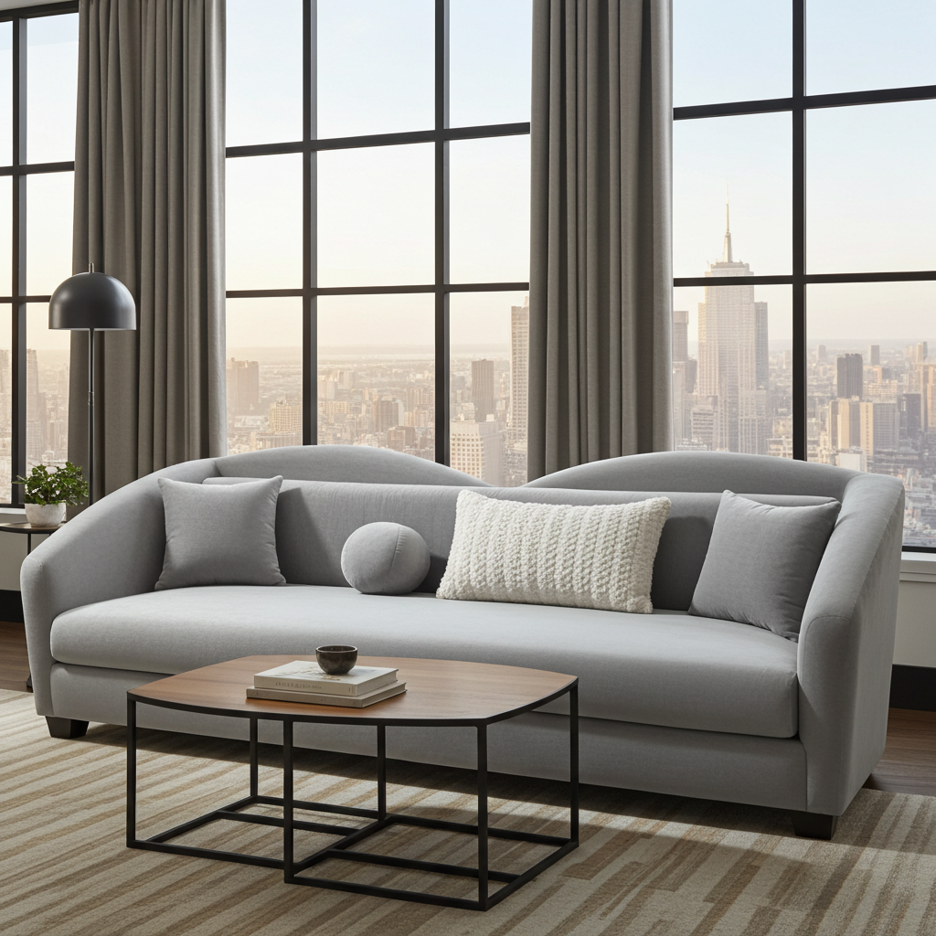 "Upgrade your living room with a folding dual-purpose sofa bed. Comfortable by day, practical by night, space-saving design with durable materials. Free assembly available."