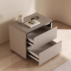 Modern Nordic Bed Side Table With 2 Drawers