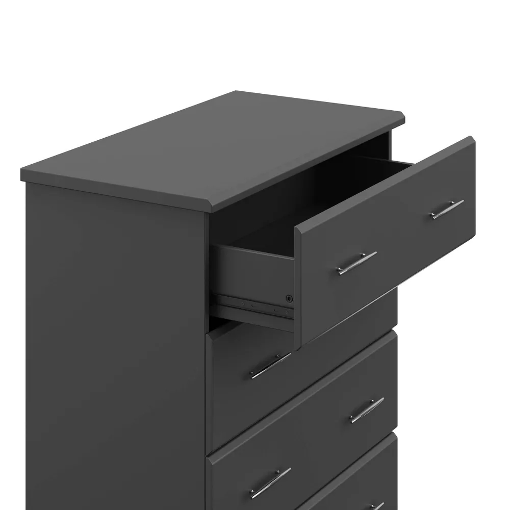 Modern 4-Drawer Chest Storage Cabinet for Bedroom.