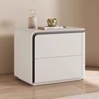 Modern Nordic Bed Side Table With 2 Drawers