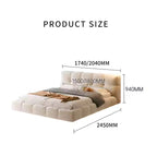 Kira Floating Bed Frame with LED Light