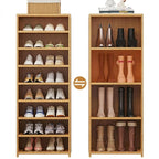 Horizon High-Capacity Shoe Console- 8 Floor Shoe Rack