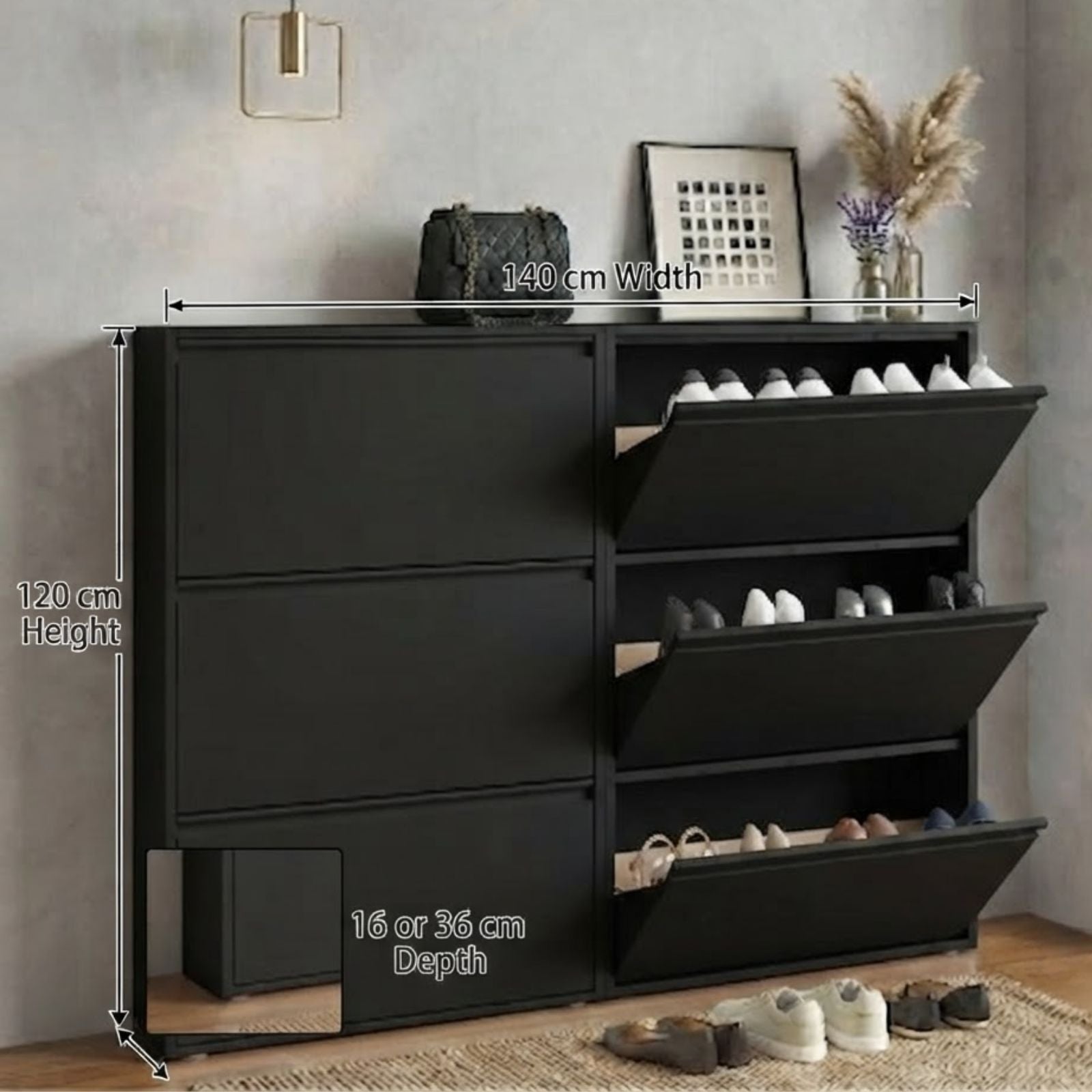 Hover Shoe Rack Storage