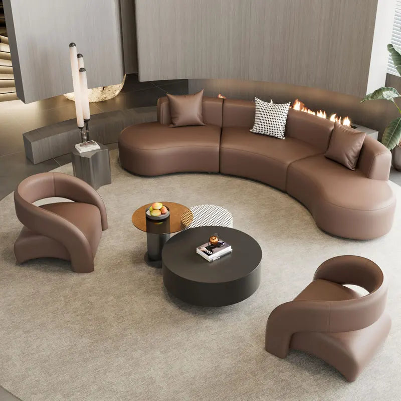 Philips Modern Minimalist Sofa Set Minimalist Individual Curved Detail