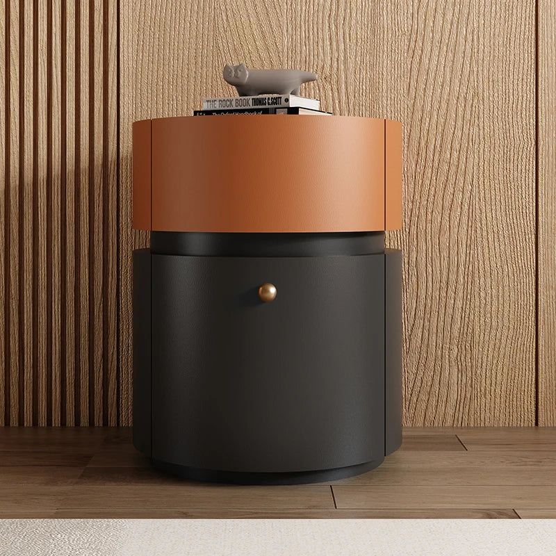 Aesthetic Modern Bed Side Table Storage