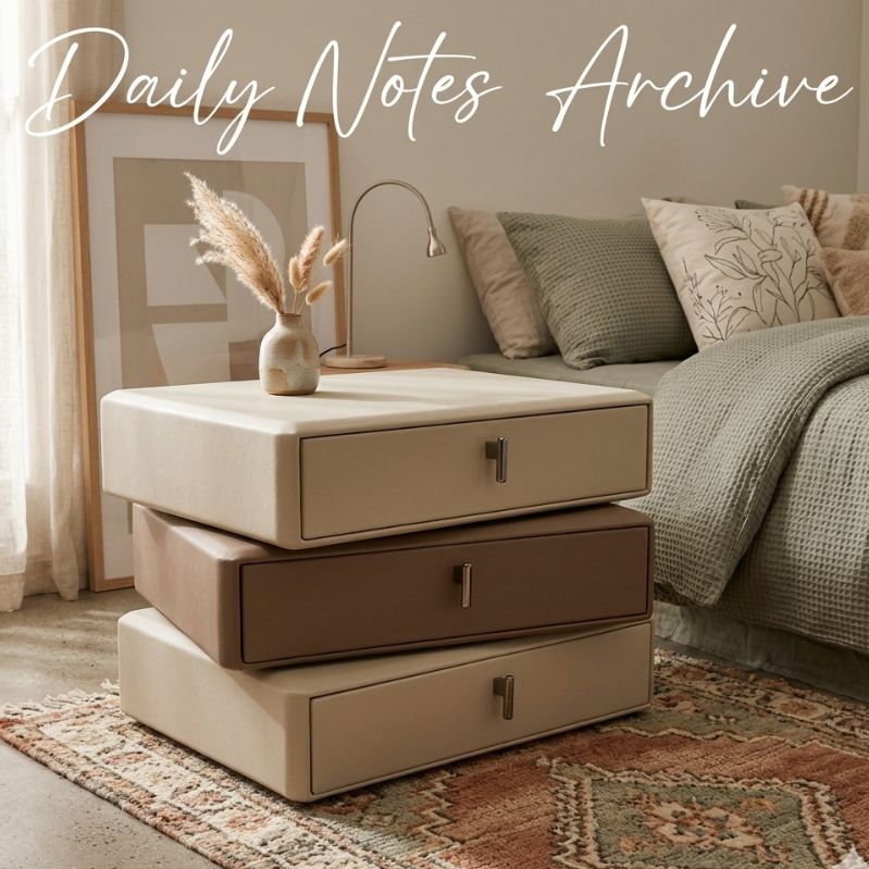 Layer Oly Cube Bedside Table