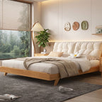 Lumiere Minimalist Wooden Bed Frame