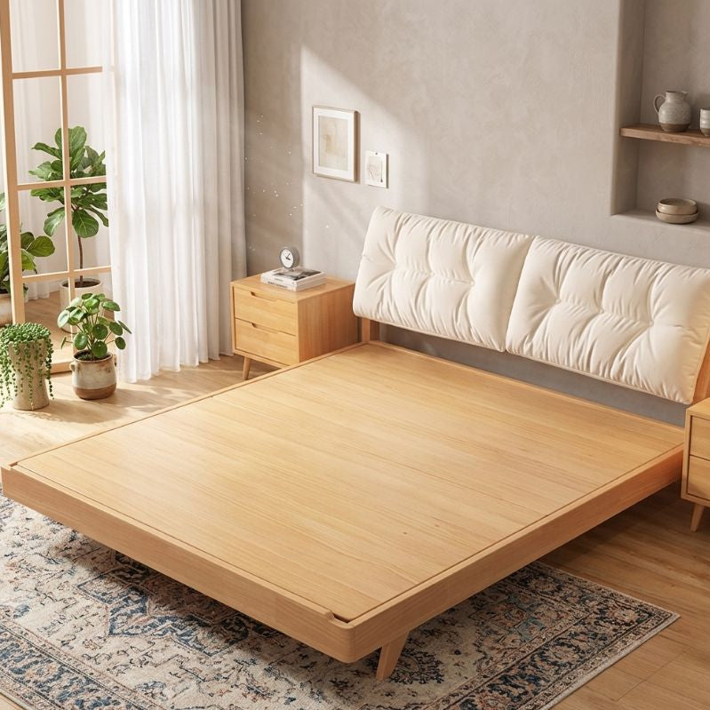 Lumiere Minimalist Wooden Bed Frame