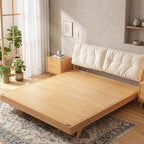 Lumiere Minimalist Wooden Bed Frame
