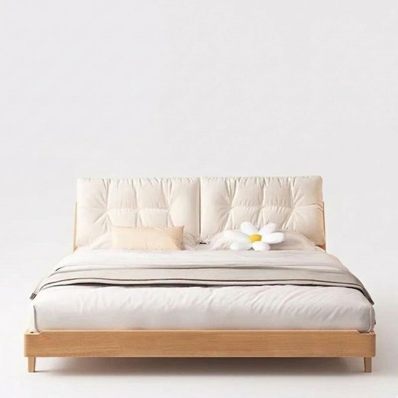 Lumiere Minimalist Wooden Bed Frame